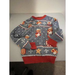 super mario ugly sweater
